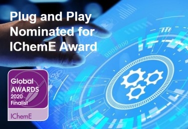 Plug and Play Interface Standard shortlisted in Process Automation and Digitalisation IChemE Global Awards Category