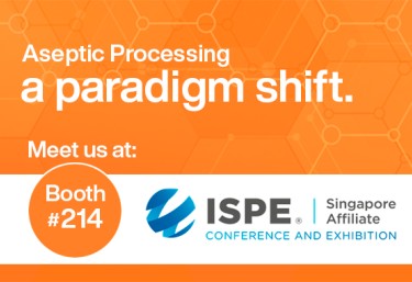 A paradigm shift in aseptic processing - meet us at Booth 214