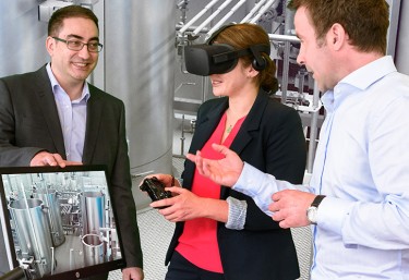 pharma facility of the future - 3D VR 