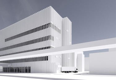 3D image of new Boehringer Ingelheim Chemical API Plant, Germany