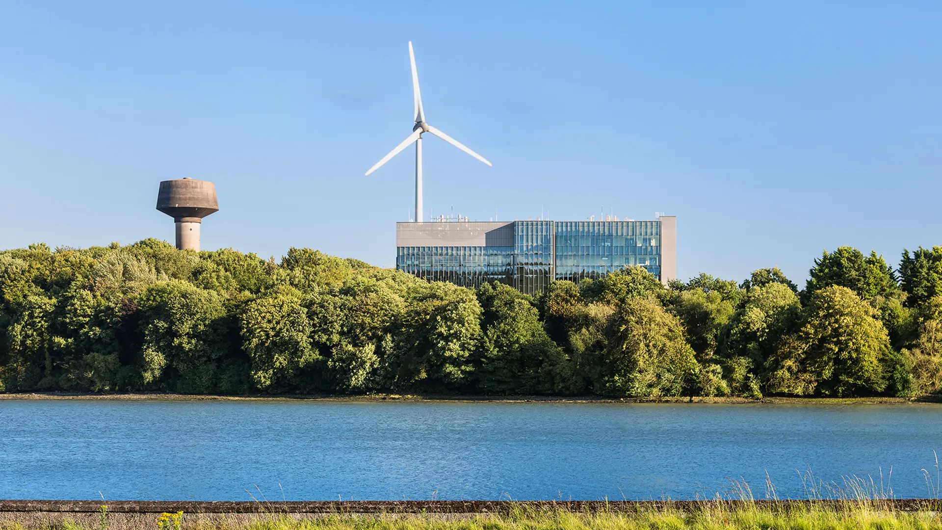 External facade of Leed Gold R&D facility