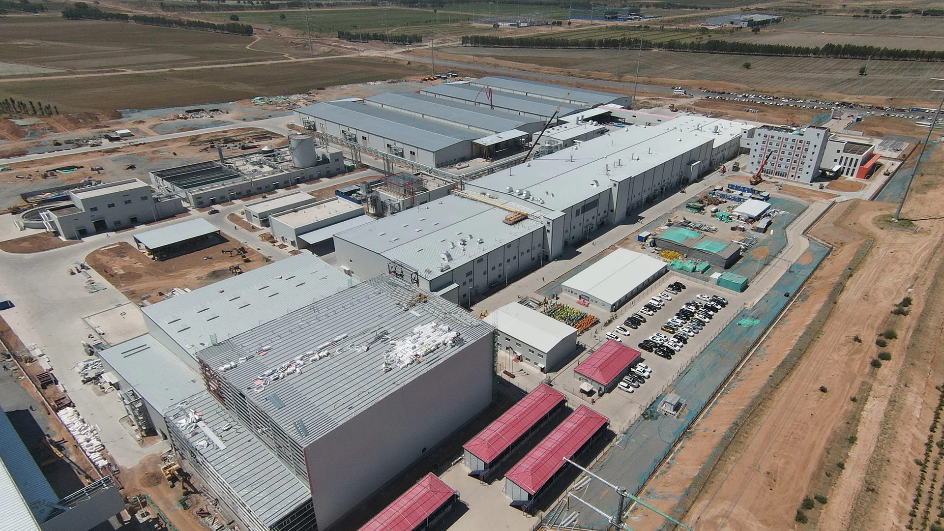 Greenfield food manufacturing plant